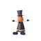 3 Sets Melrose International Jack-O-LanternShelf Sitter Halloween Indoor Decor